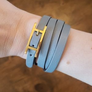 ❤2HR SALE❤Hapi 3MM Triple Tour Bracelet Medium